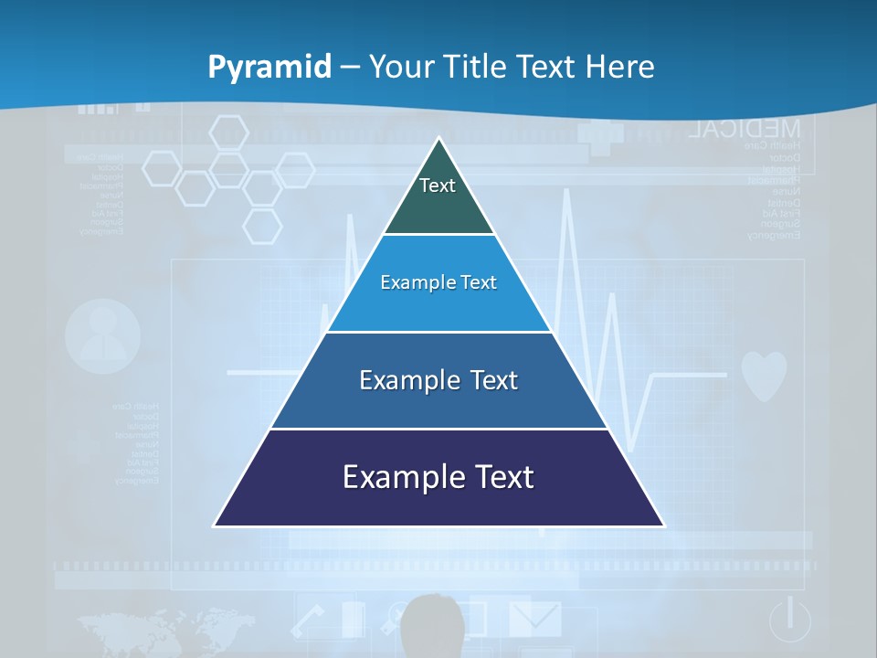 Person Press Doctor PowerPoint Template