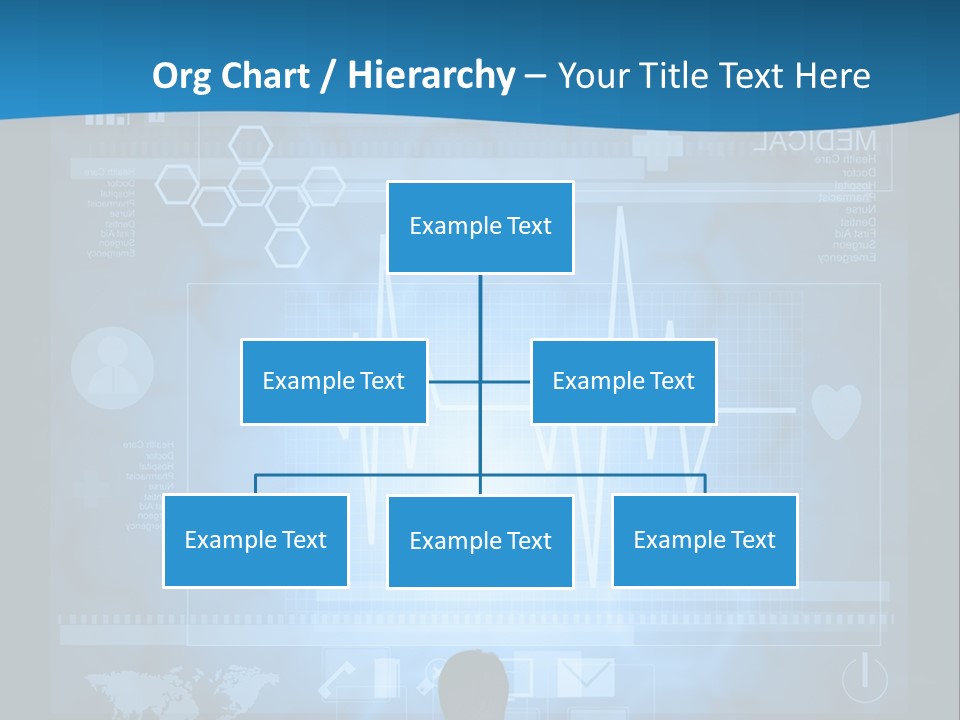 Person Press Doctor PowerPoint Template