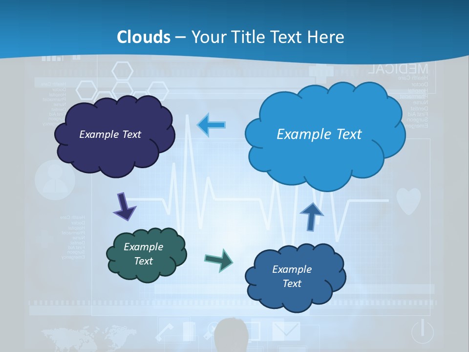 Person Press Doctor PowerPoint Template