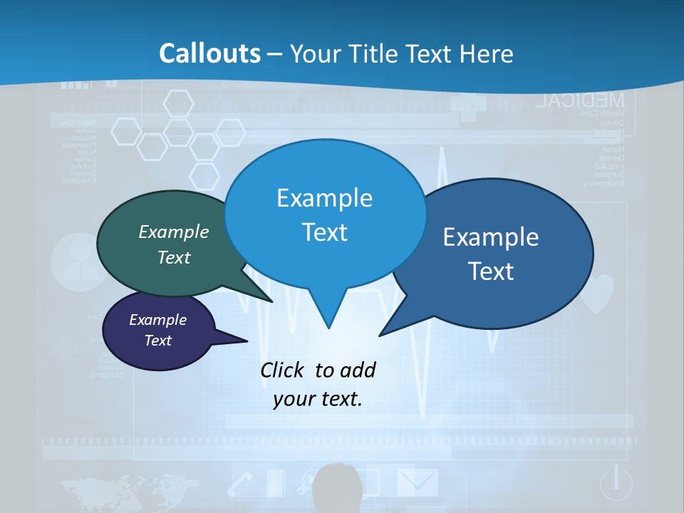 Person Press Doctor PowerPoint Template