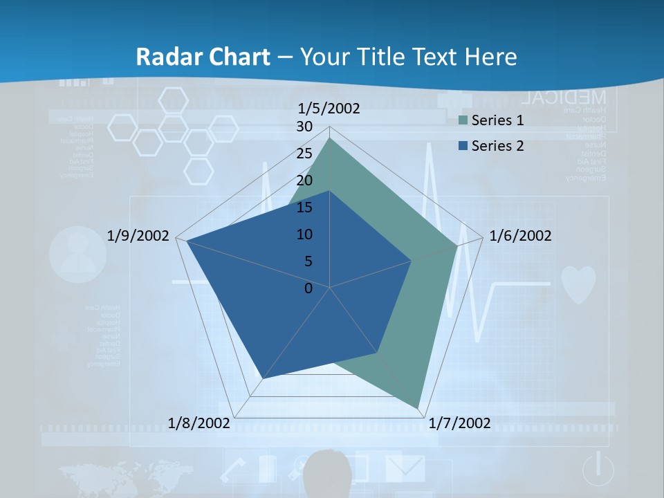 Person Press Doctor PowerPoint Template