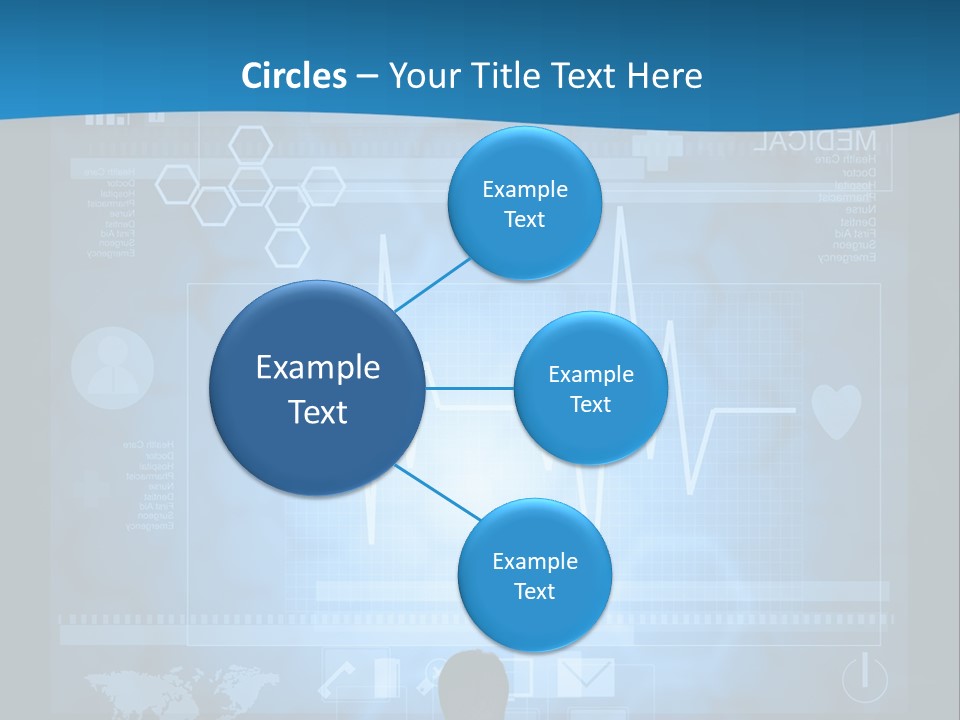 Person Press Doctor PowerPoint Template