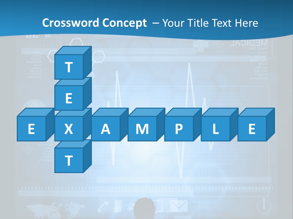 Person Press Doctor PowerPoint Template