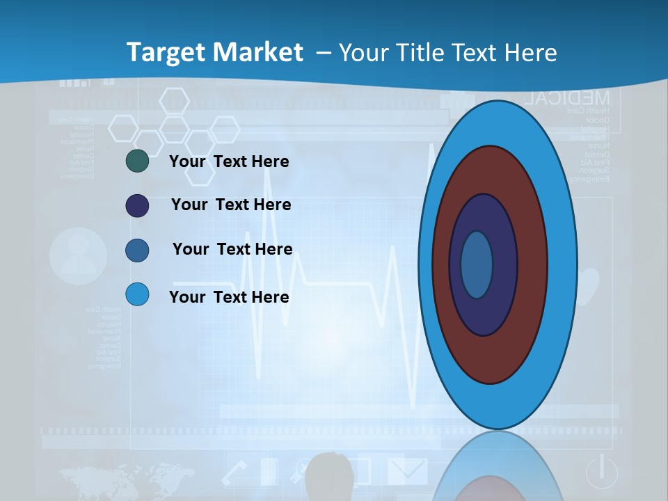 Person Press Doctor PowerPoint Template