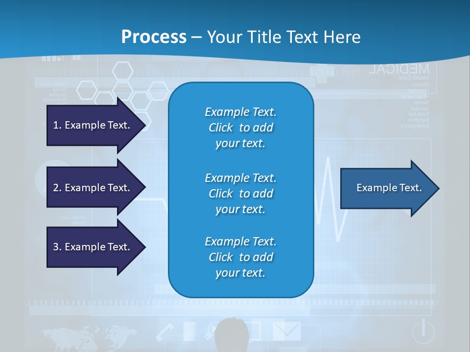 Person Press Doctor PowerPoint Template