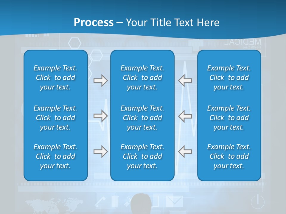 Person Press Doctor PowerPoint Template