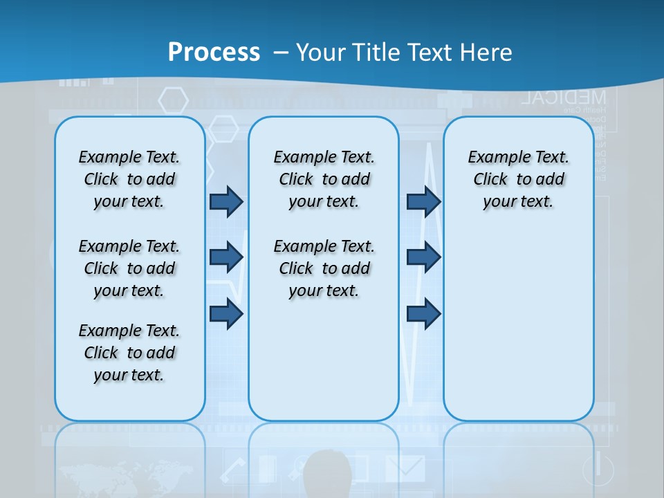 Person Press Doctor PowerPoint Template