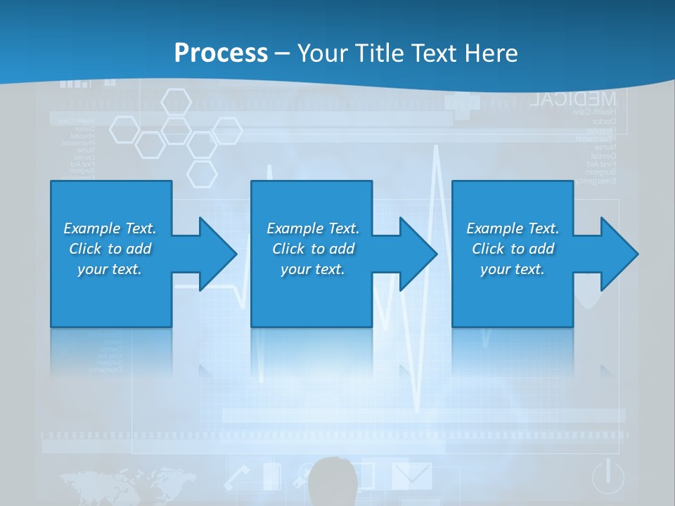Person Press Doctor PowerPoint Template