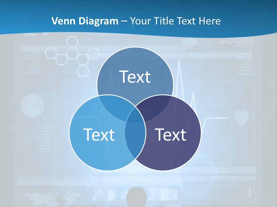 Person Press Doctor PowerPoint Template