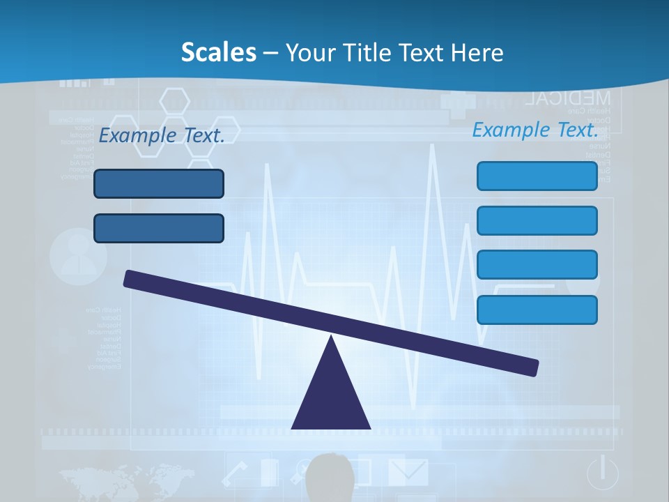 Person Press Doctor PowerPoint Template