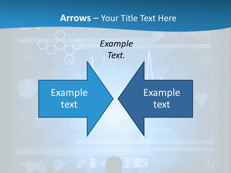 Person Press Doctor PowerPoint Template