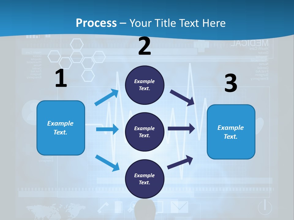 Person Press Doctor PowerPoint Template