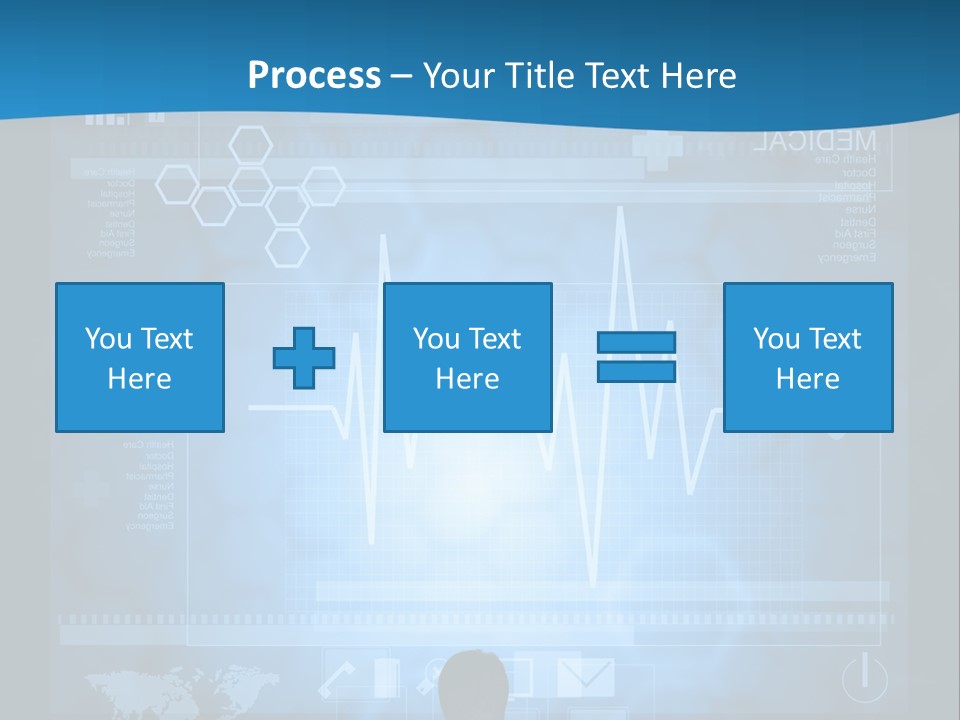 Person Press Doctor PowerPoint Template