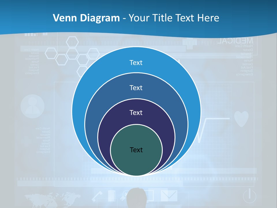 Person Press Doctor PowerPoint Template
