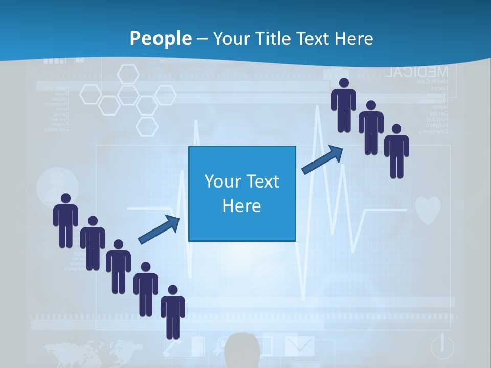 Person Press Doctor PowerPoint Template