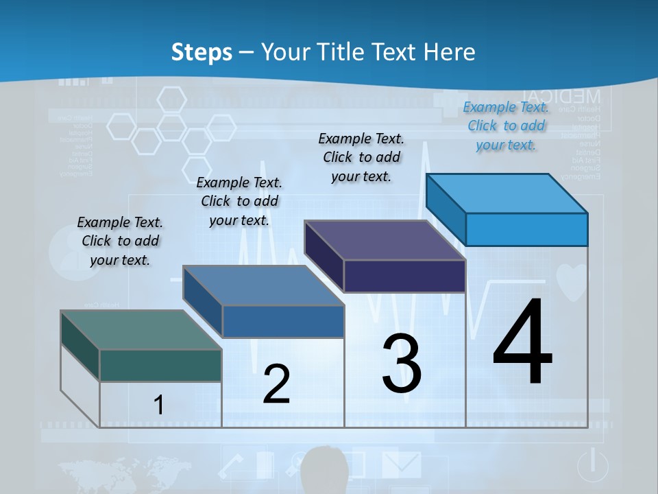 Person Press Doctor PowerPoint Template