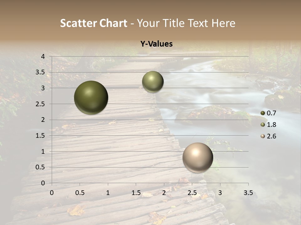 Leaf Road Sky PowerPoint Template