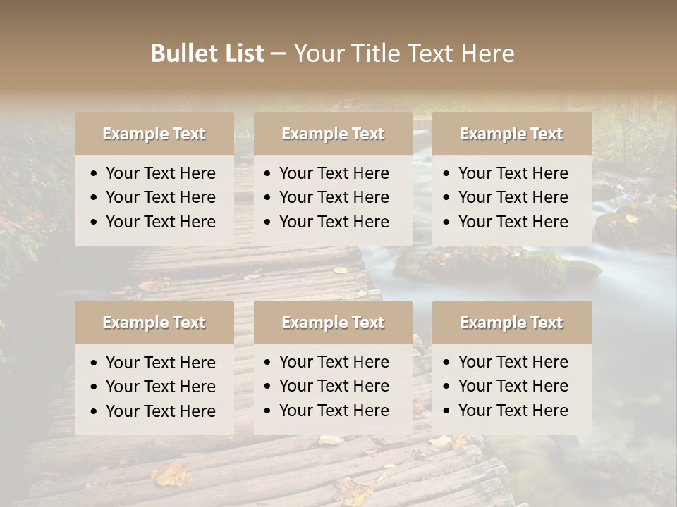 Leaf Road Sky PowerPoint Template