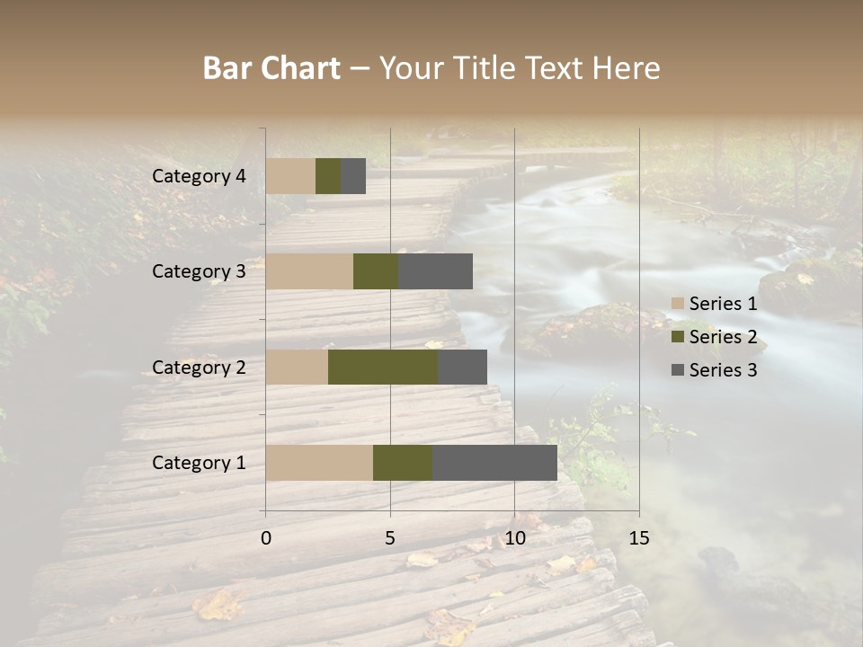 Leaf Road Sky PowerPoint Template