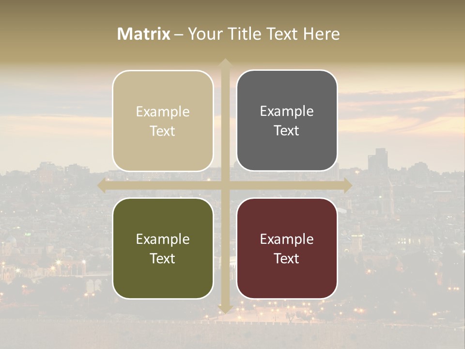 City Famous Old City PowerPoint Template