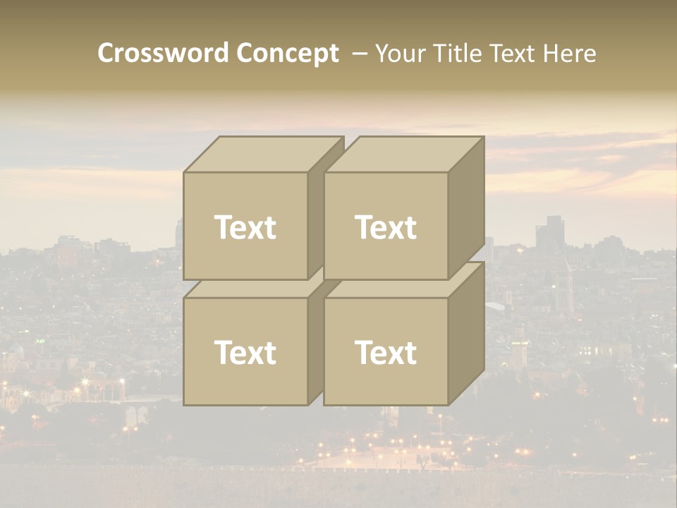 City Famous Old City PowerPoint Template
