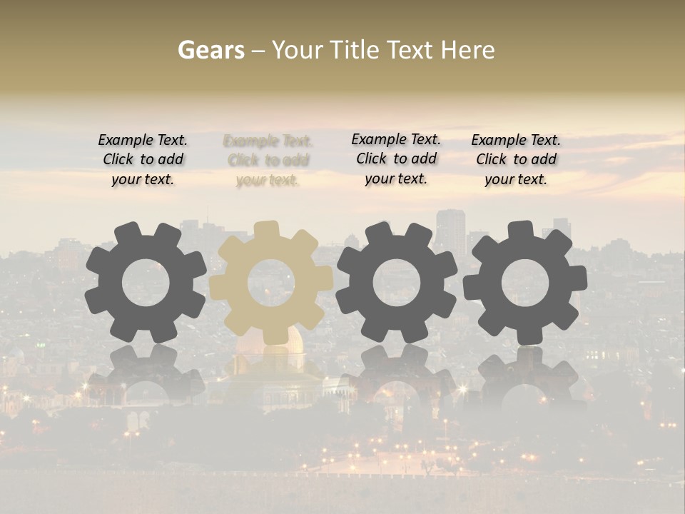 City Famous Old City PowerPoint Template