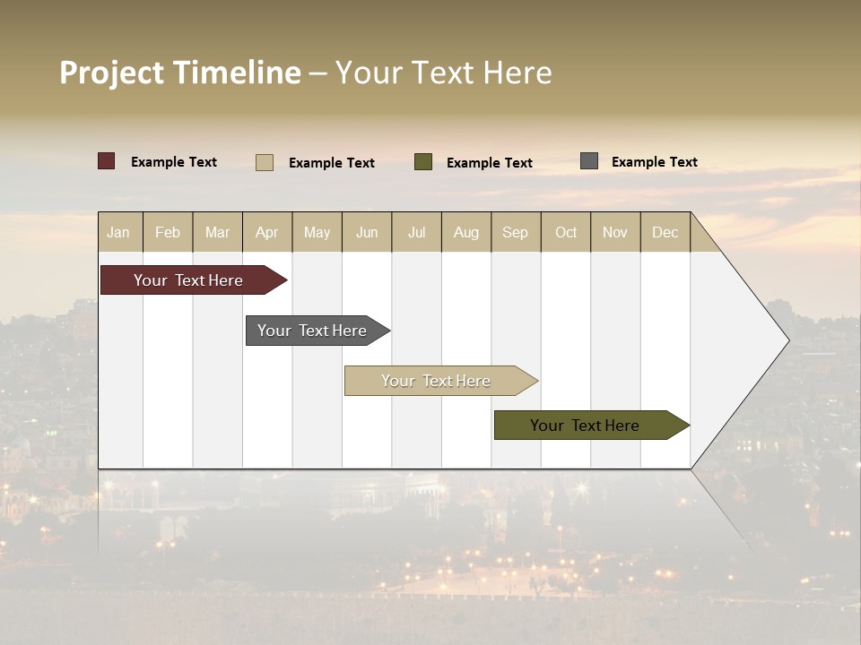 City Famous Old City PowerPoint Template