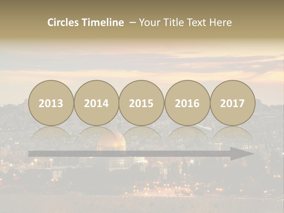 City Famous Old City PowerPoint Template