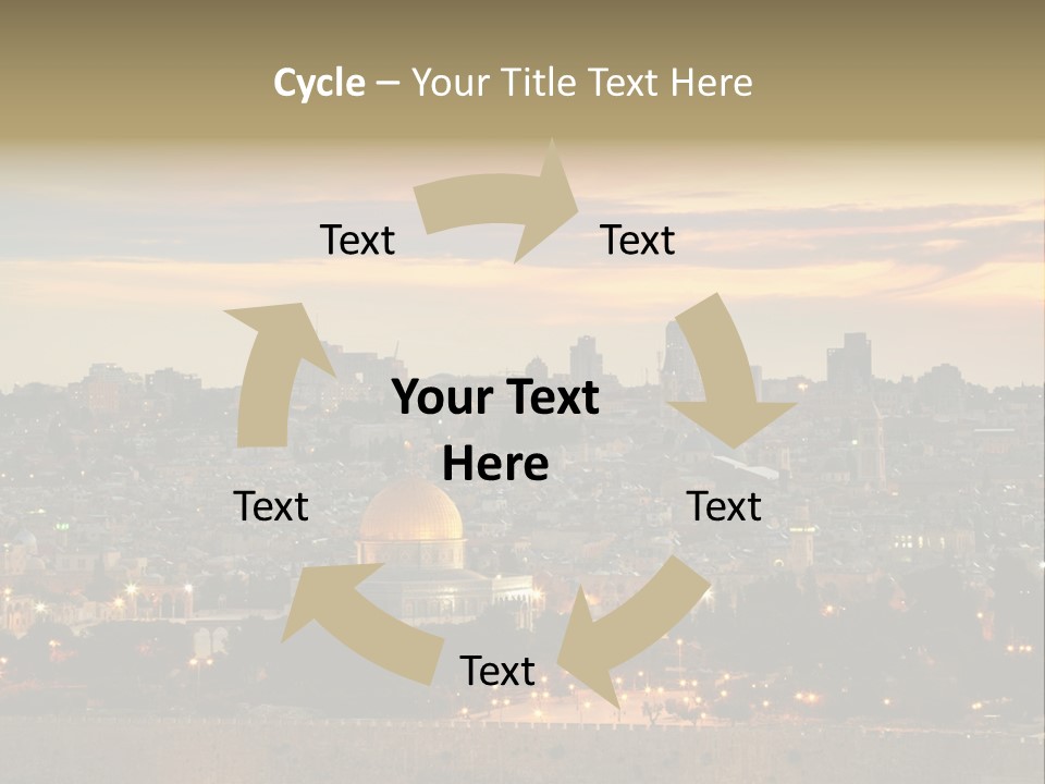 City Famous Old City PowerPoint Template