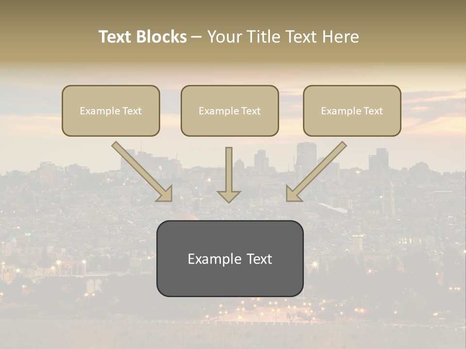 City Famous Old City PowerPoint Template
