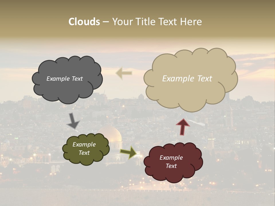 City Famous Old City PowerPoint Template