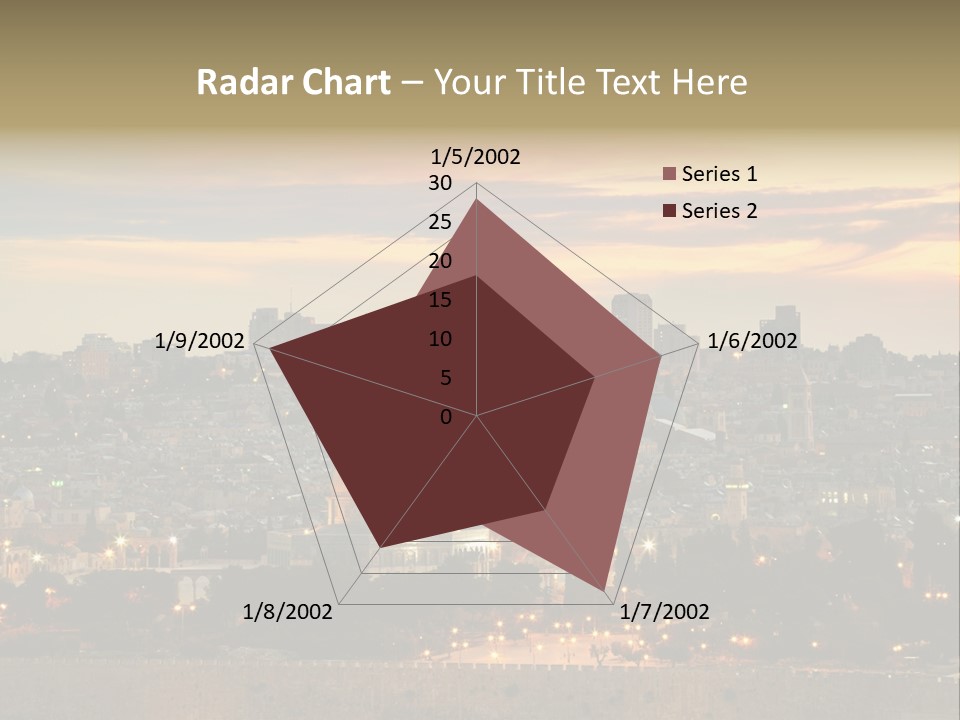 City Famous Old City PowerPoint Template