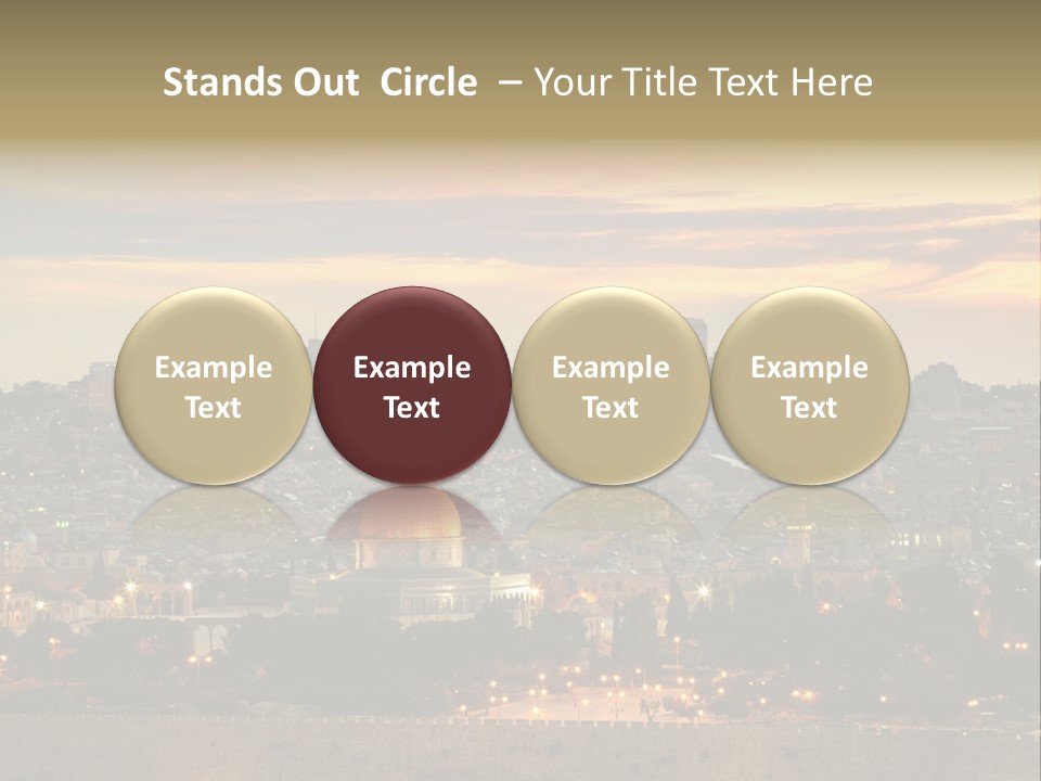 City Famous Old City PowerPoint Template