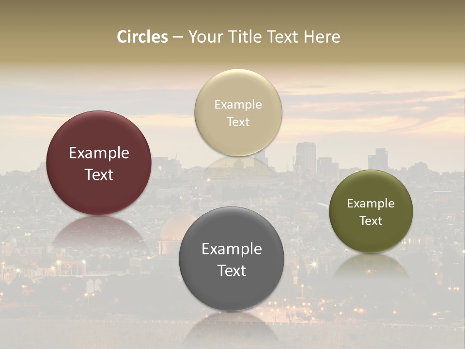 City Famous Old City PowerPoint Template