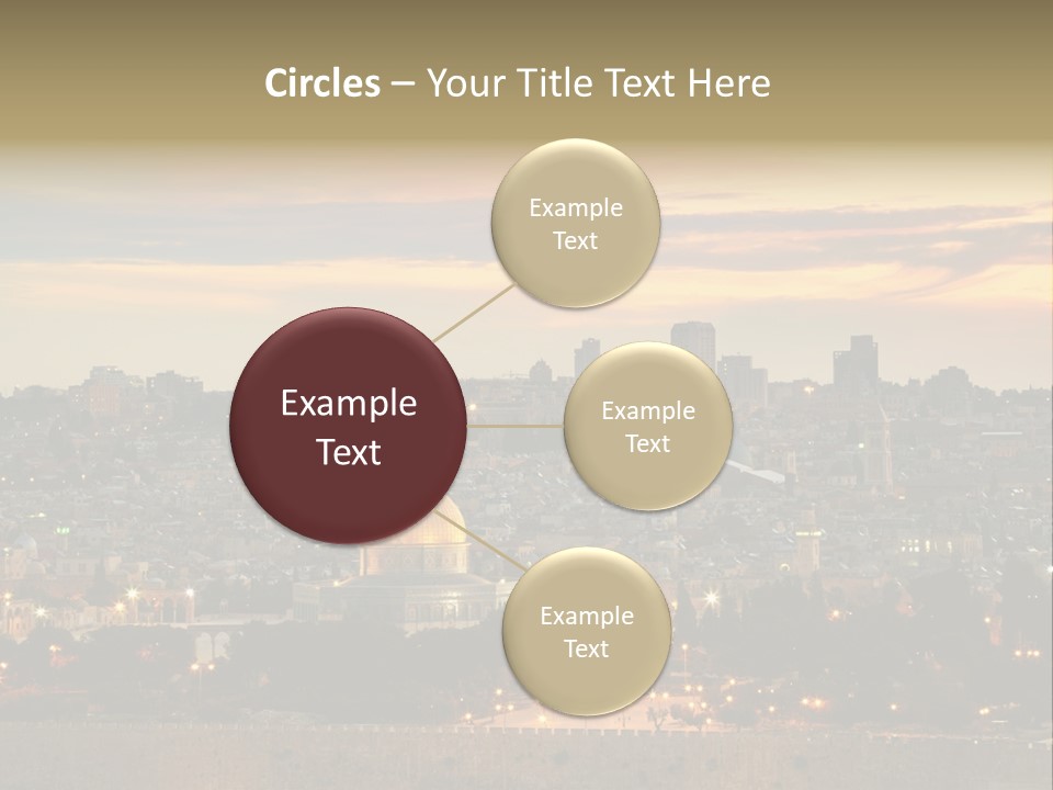 City Famous Old City PowerPoint Template