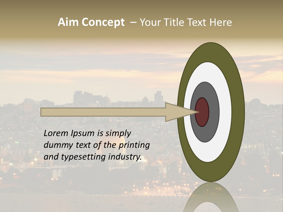 City Famous Old City PowerPoint Template