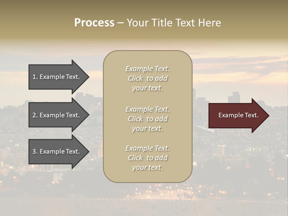 City Famous Old City PowerPoint Template