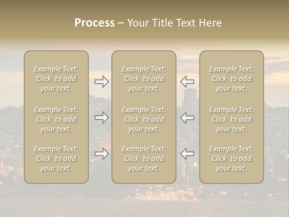 City Famous Old City PowerPoint Template