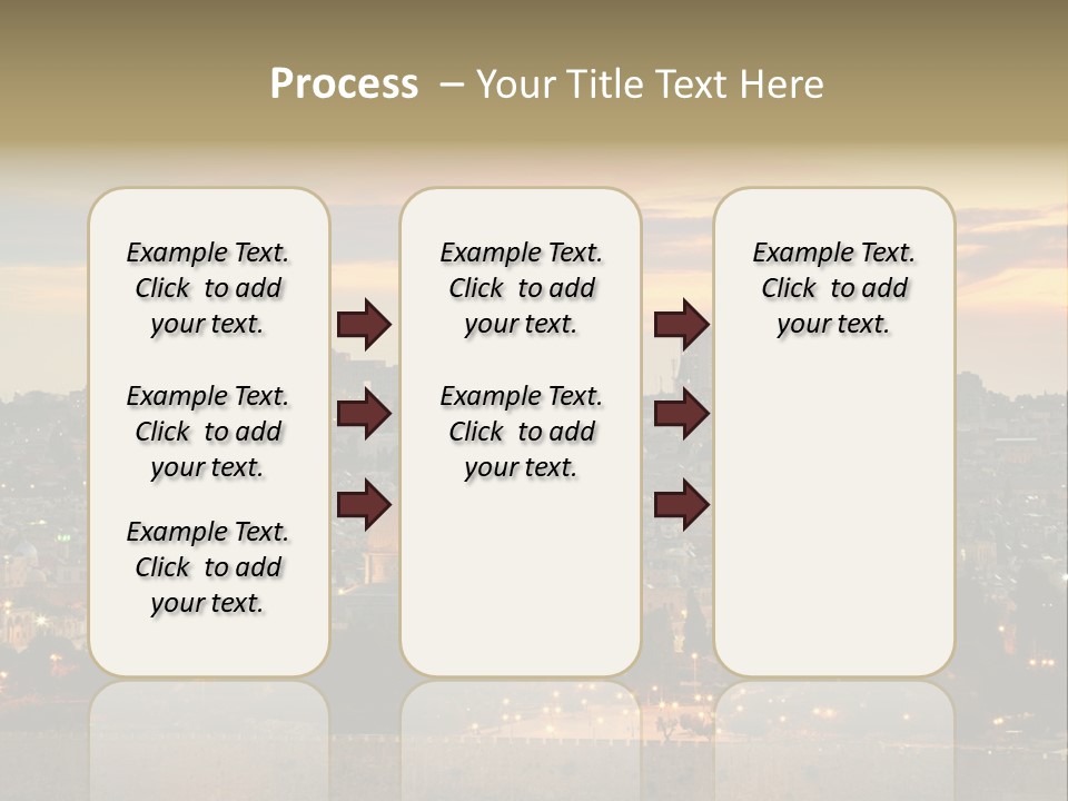 City Famous Old City PowerPoint Template