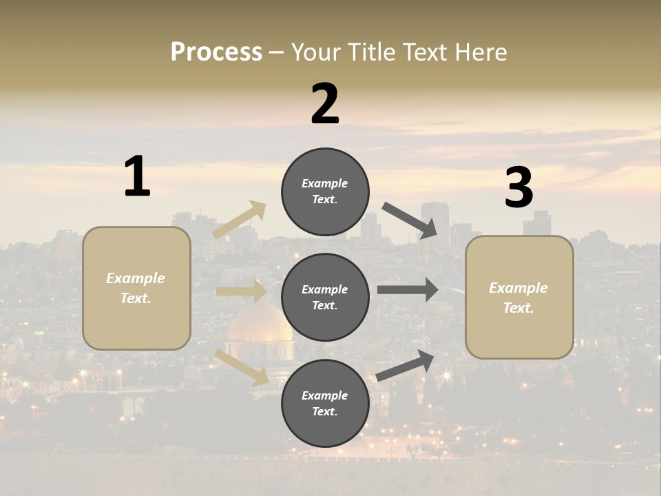 City Famous Old City PowerPoint Template