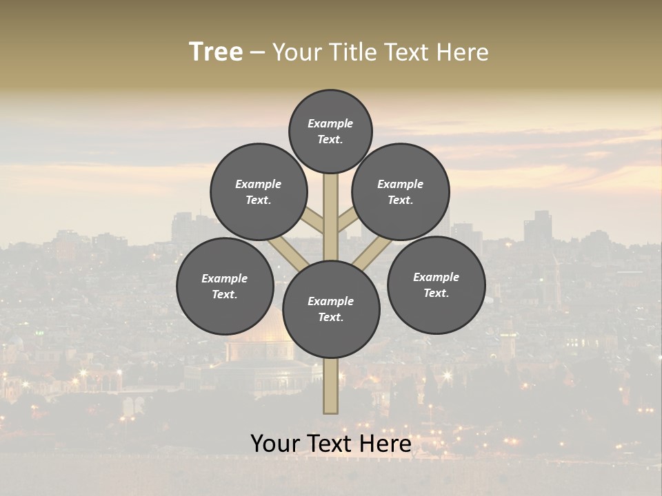 City Famous Old City PowerPoint Template