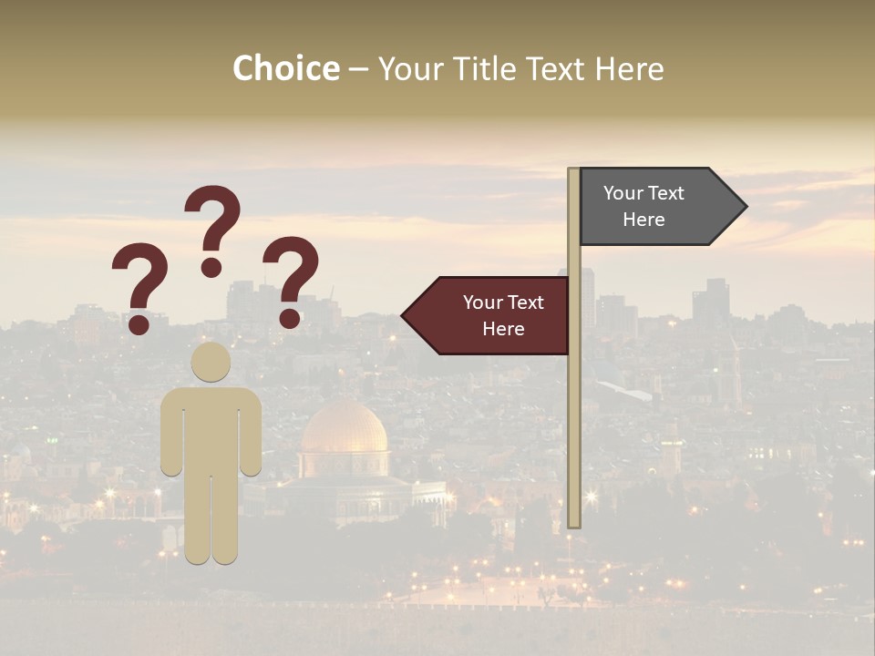 City Famous Old City PowerPoint Template