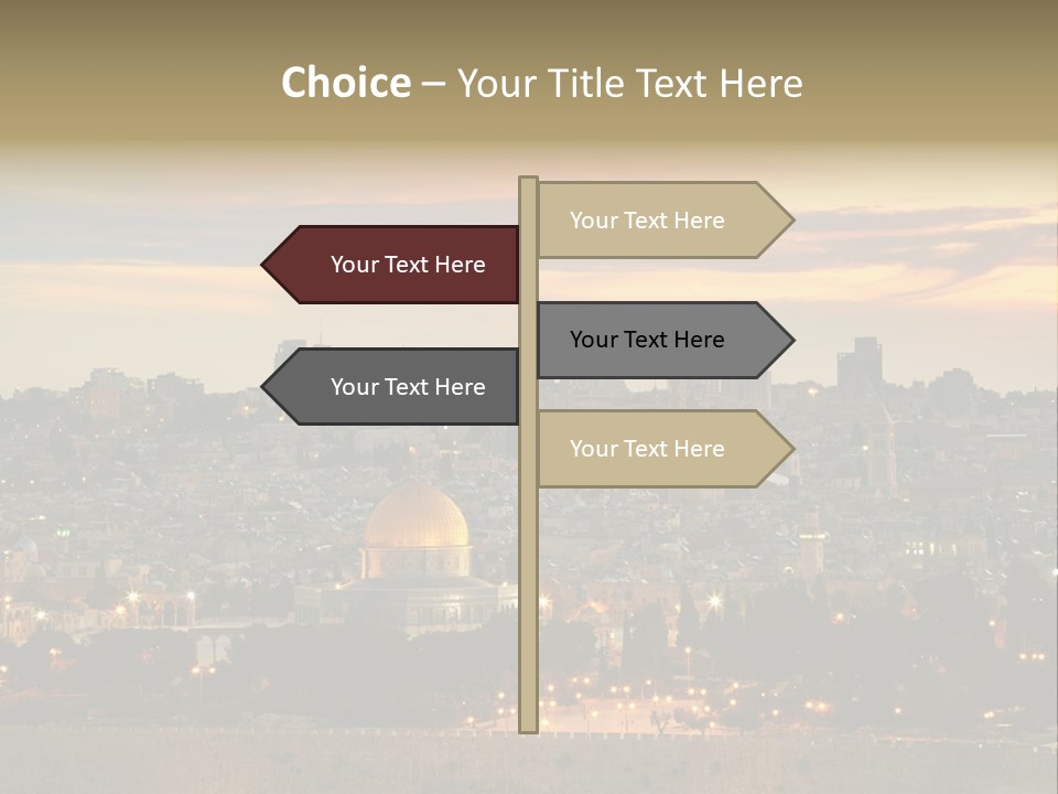 City Famous Old City PowerPoint Template