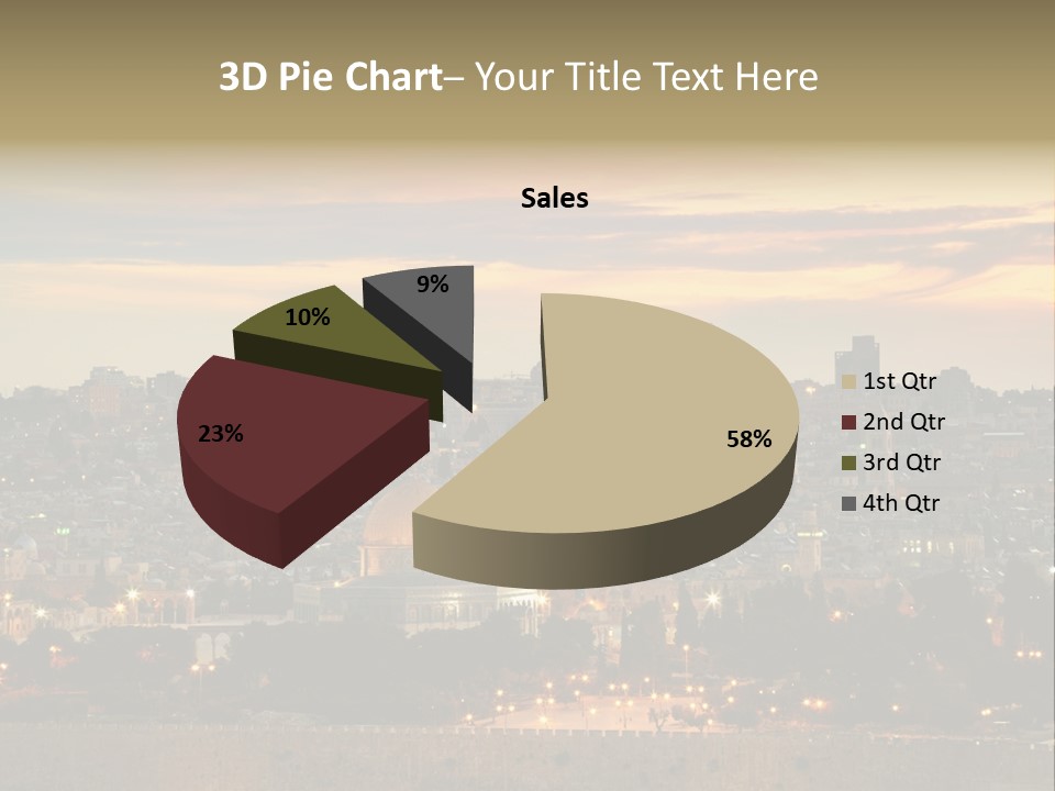 City Famous Old City PowerPoint Template