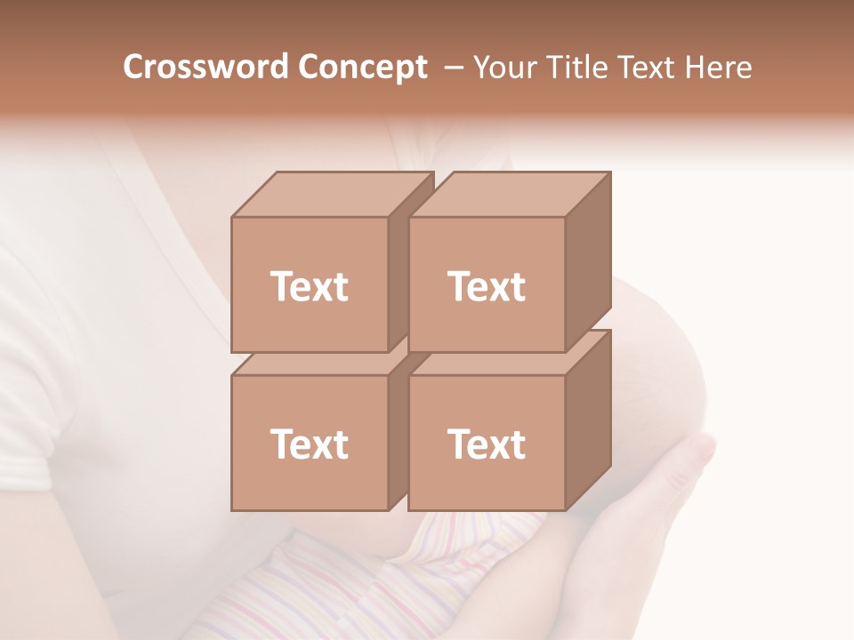 Newborn Care Motherhood PowerPoint Template