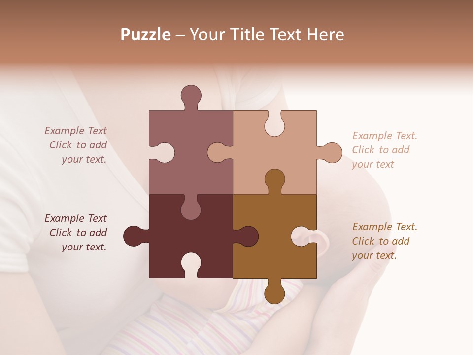 Newborn Care Motherhood PowerPoint Template