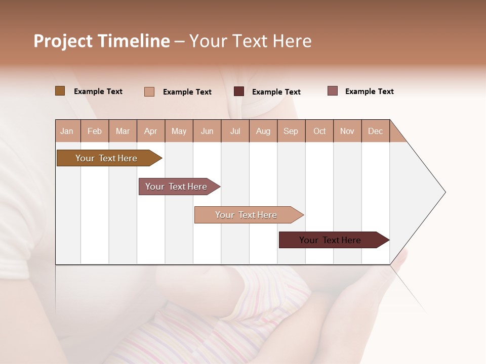 Newborn Care Motherhood PowerPoint Template