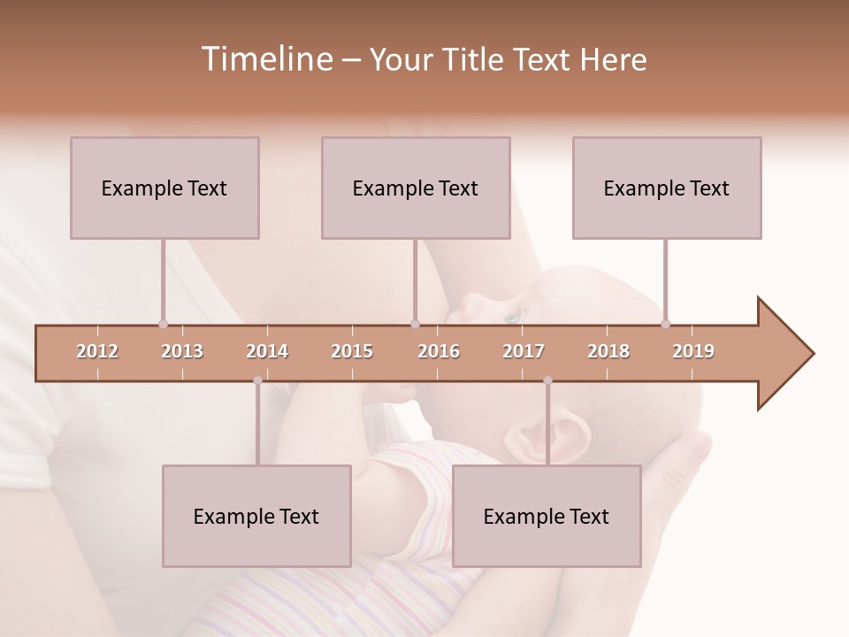 Newborn Care Motherhood PowerPoint Template