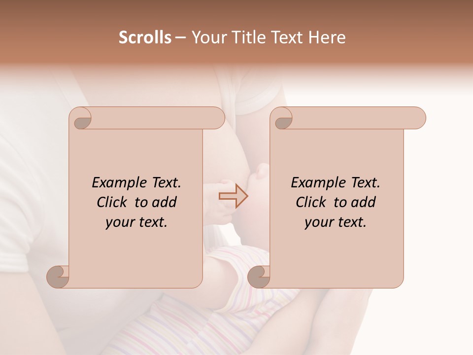 Newborn Care Motherhood PowerPoint Template