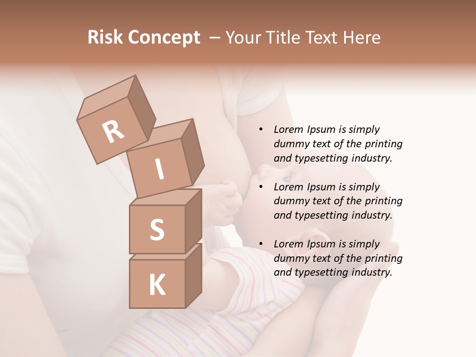 Newborn Care Motherhood PowerPoint Template